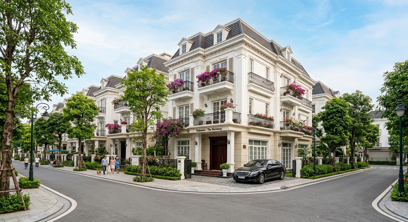 Phân khu nhà phố Liền Kề